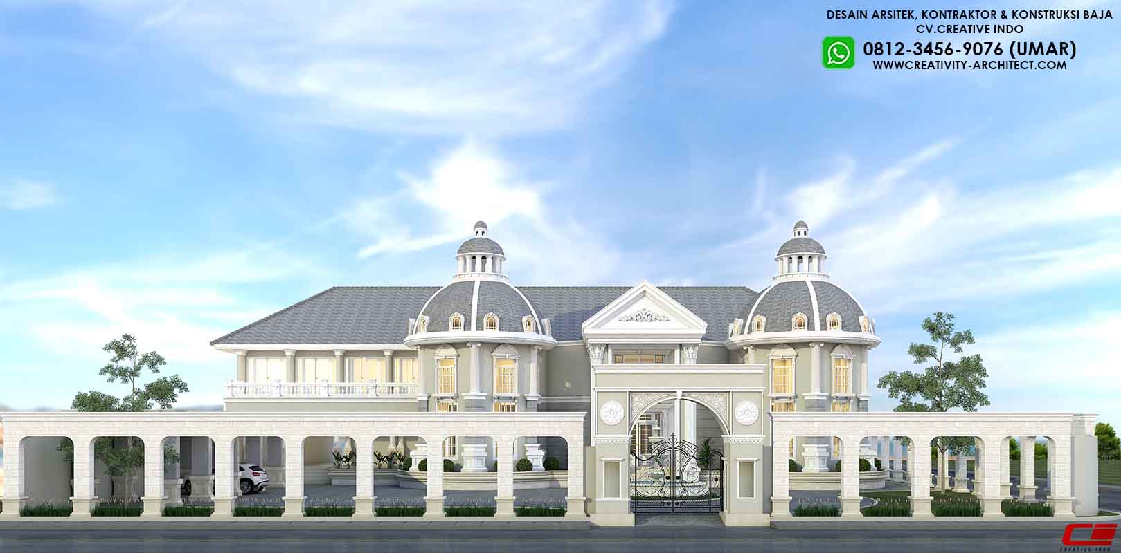 JASA DESAIN RUMAH MEWAH