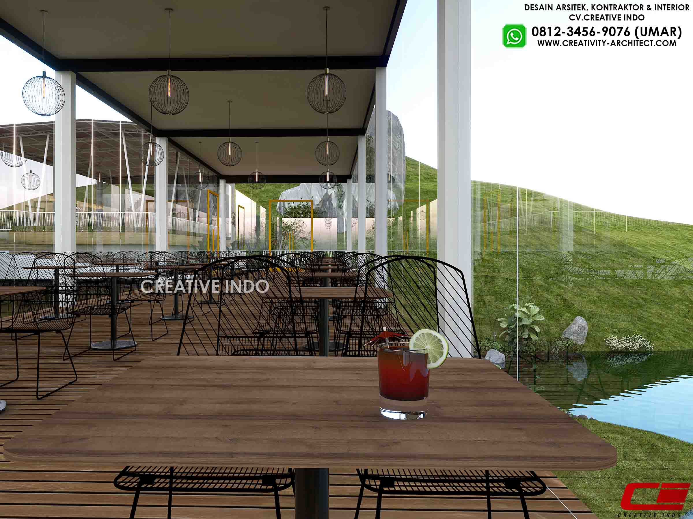 JASA DESAIN KAFE DAN RESTO