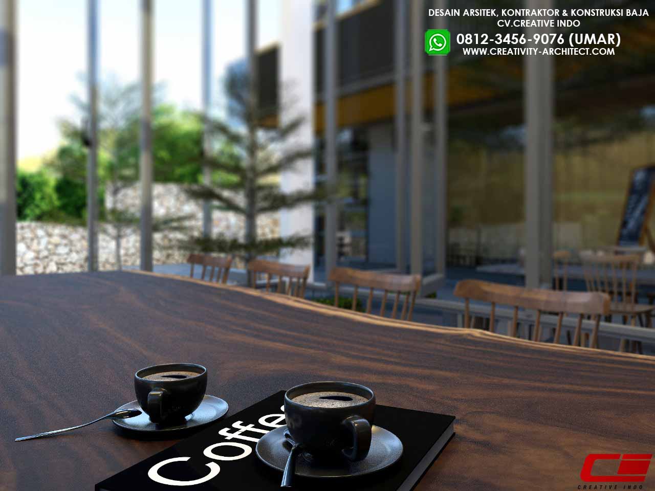 JASA DESAIN KAFE DAN RESTO