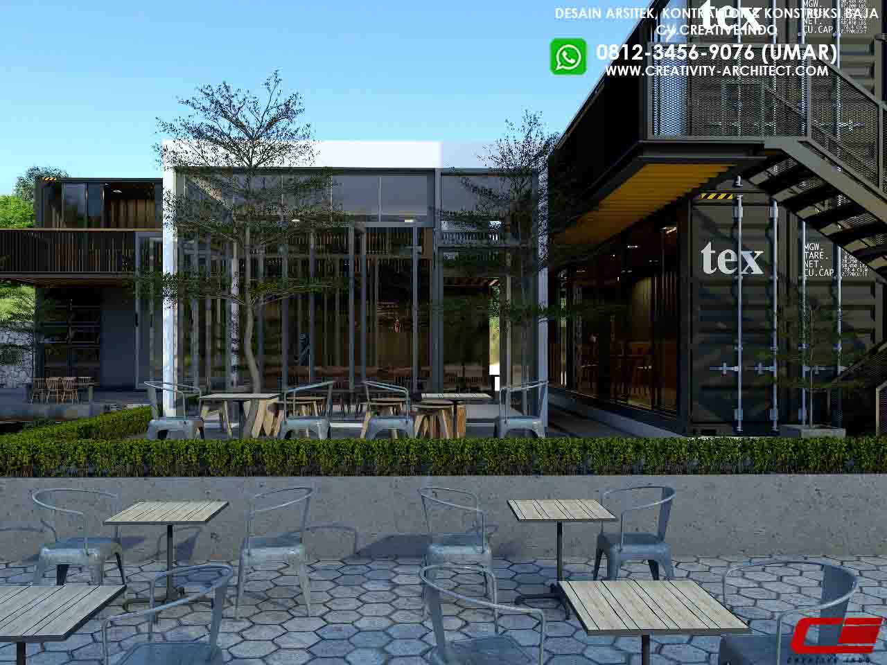 JASA DESAIN KAFE DAN RESTO