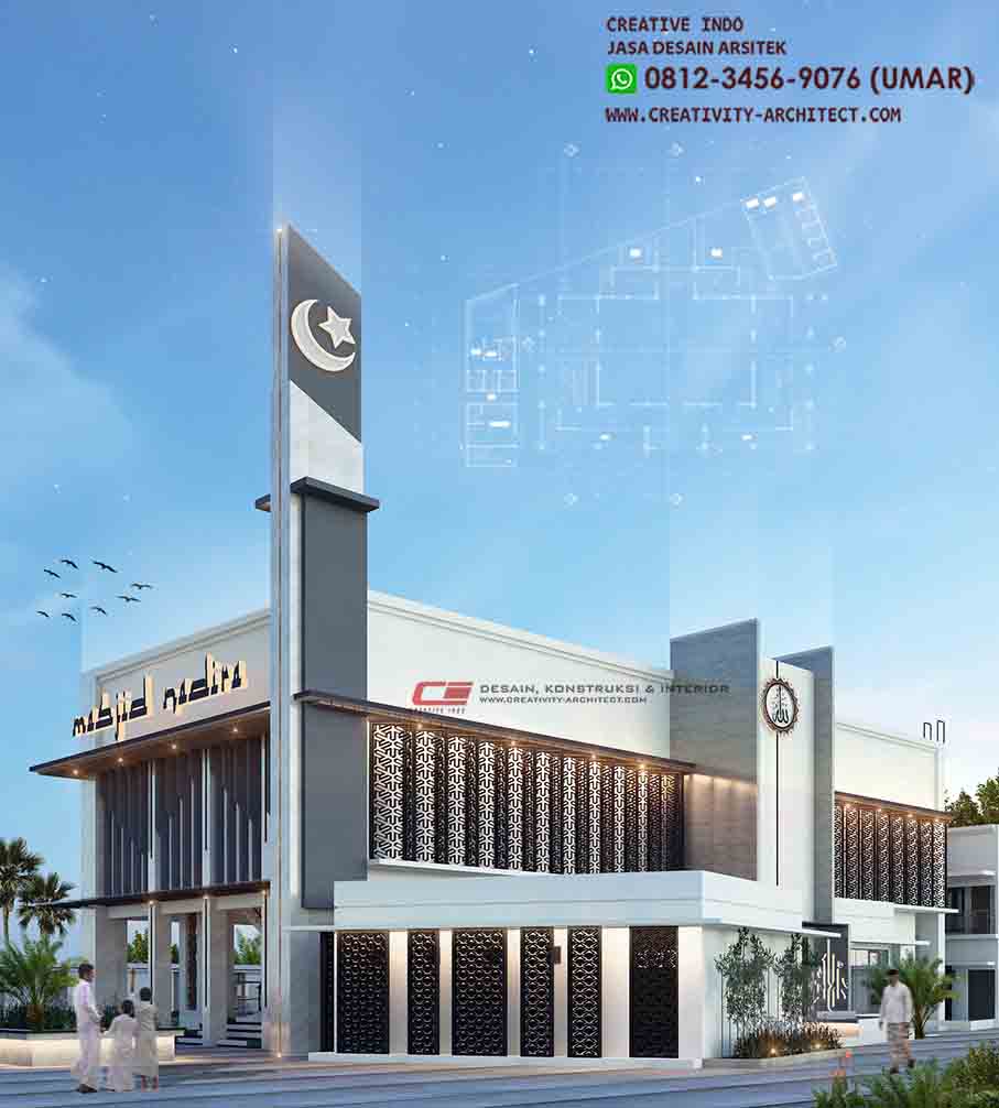 JASA DESAIN MASJID MODERN