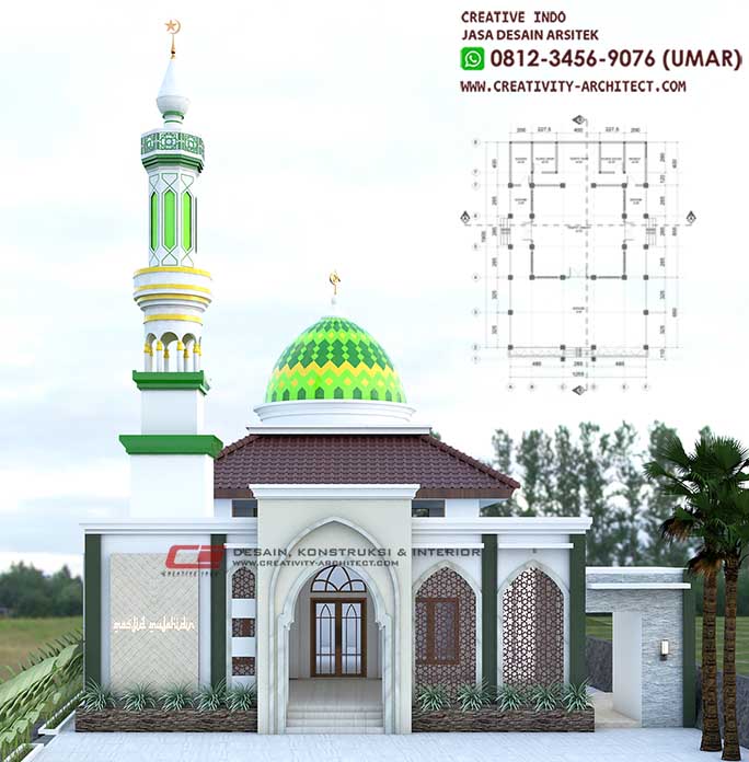 JASA DESAIN MASJID MODERN