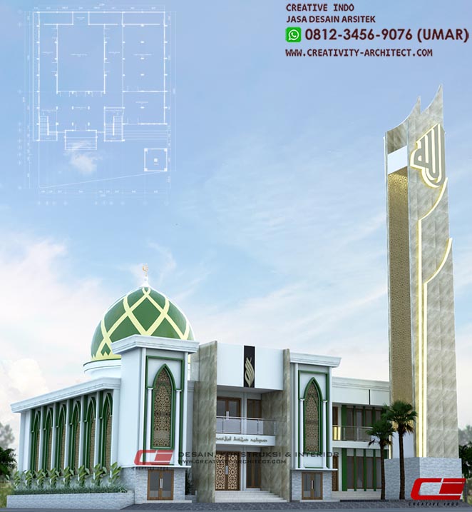 JASA DESAIN MASJID MODERN