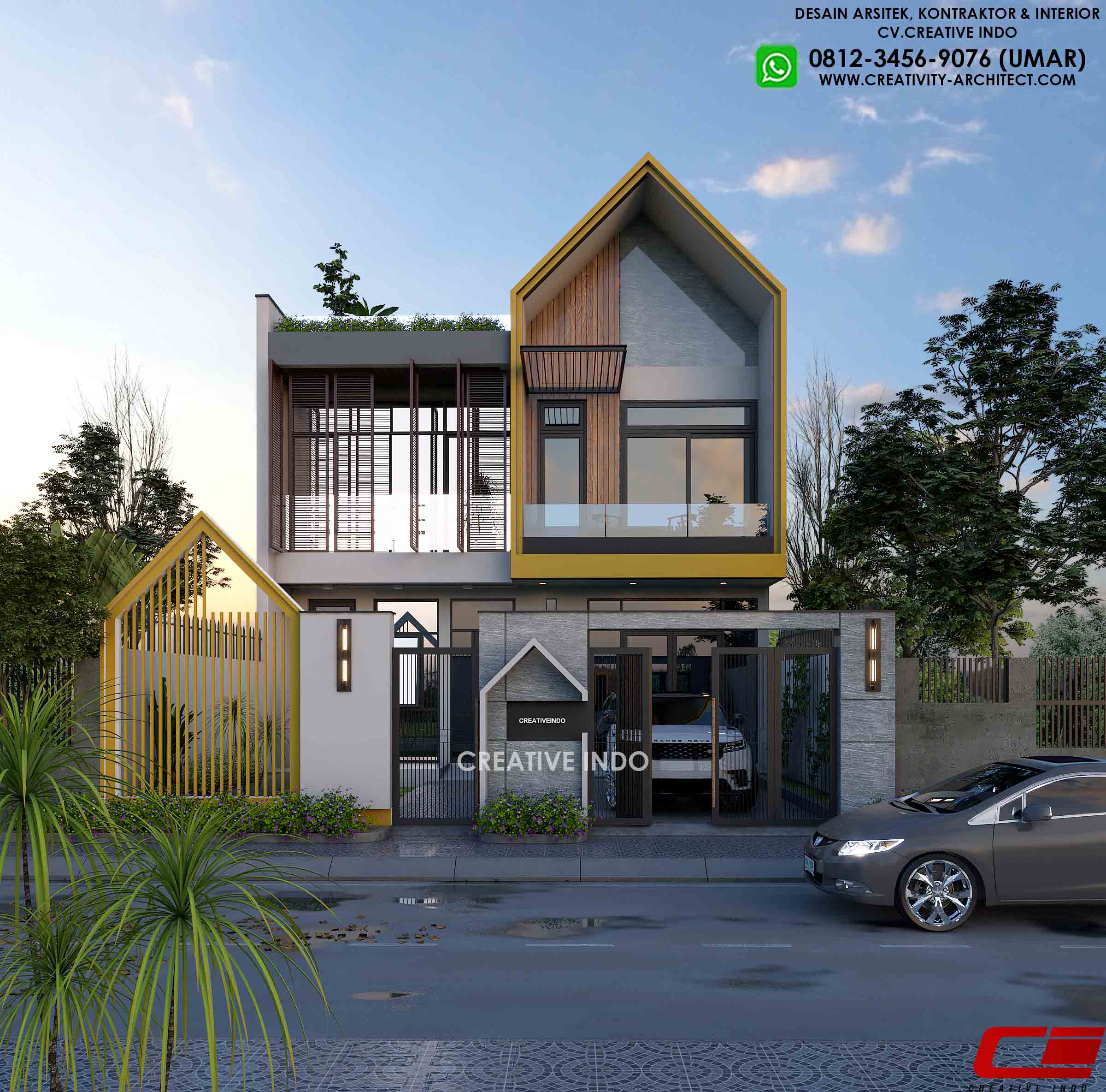 JASA DESAIN RUMAH PRABUMULIH SUMATRA SELATAN