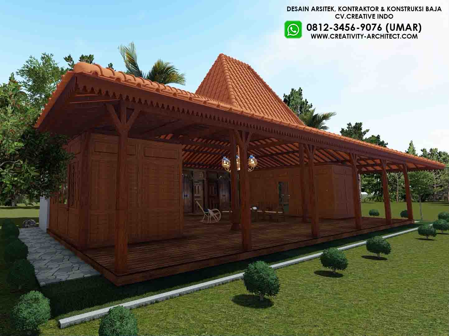 JASA DESAIN RUMAH JOGLO