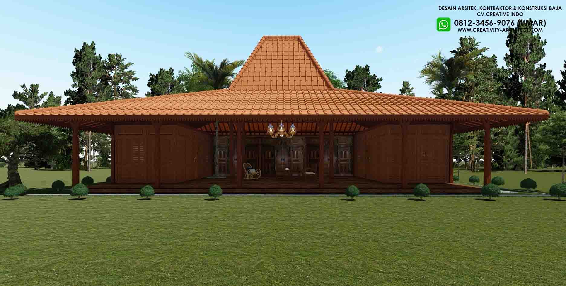 JASA DESAIN RUMAH JOGLO