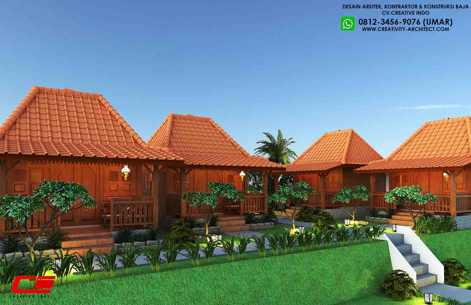 JASA DESAIN RUMAH JOGLO