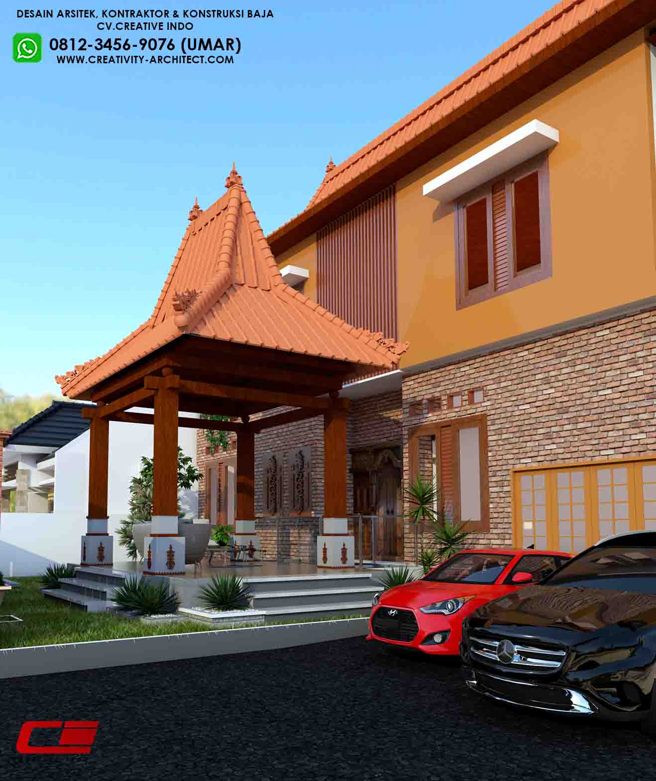 JASA DESAIN RUMAH JOGLO