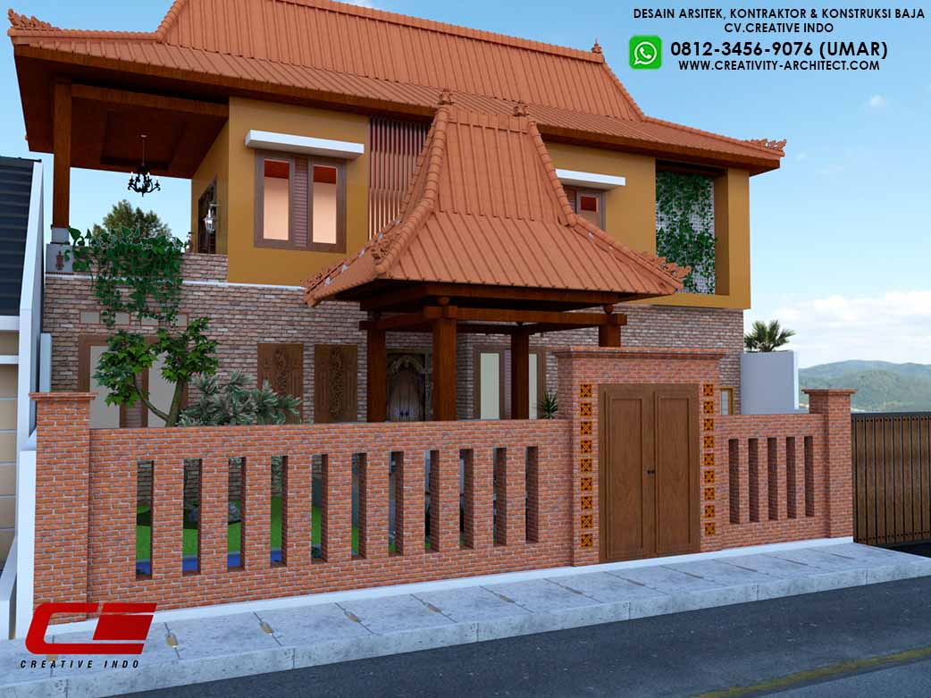 JASA DESAIN RUMAH JOGLO