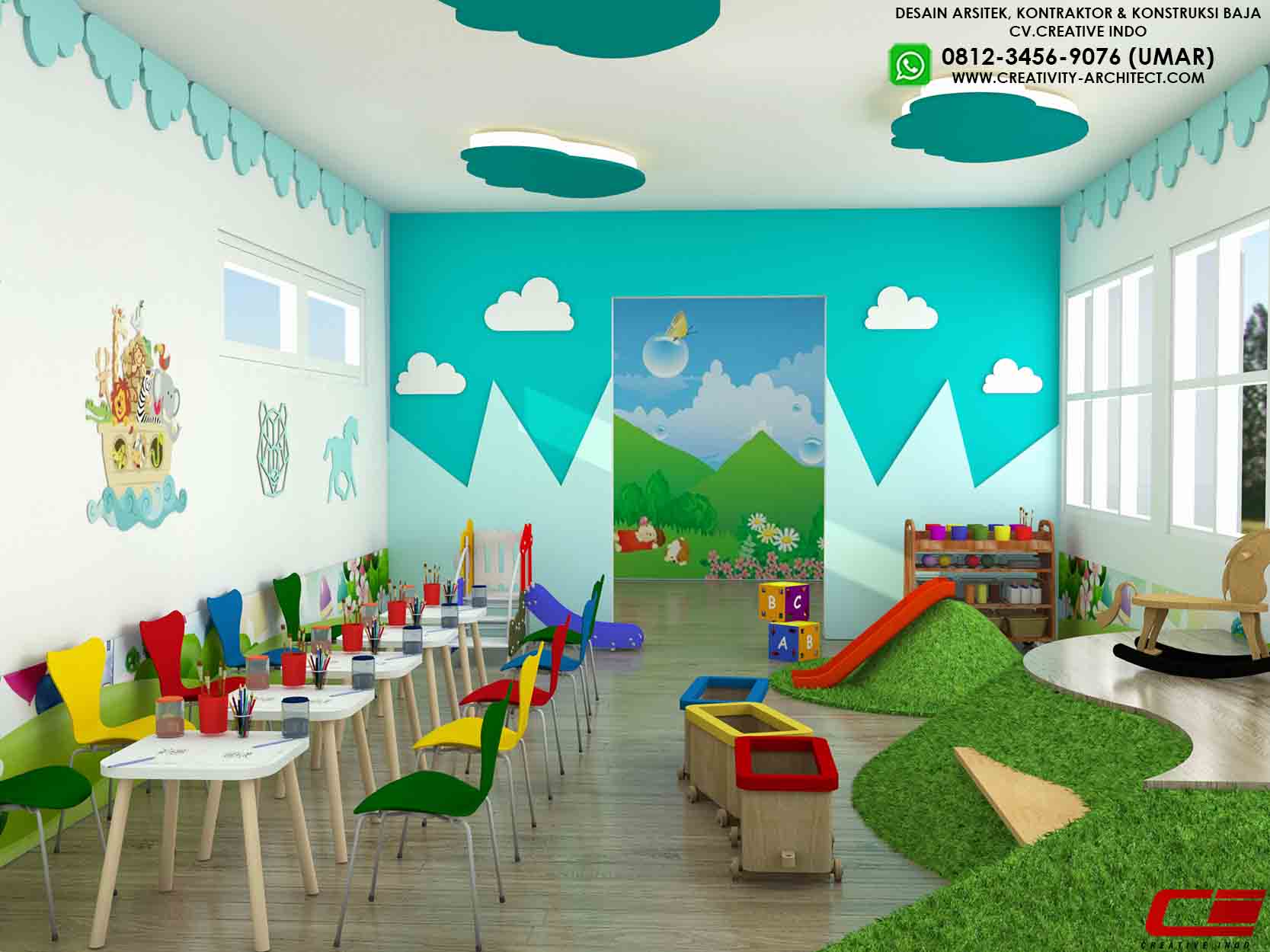 JASA DESAIN SEKOLAH MODERN